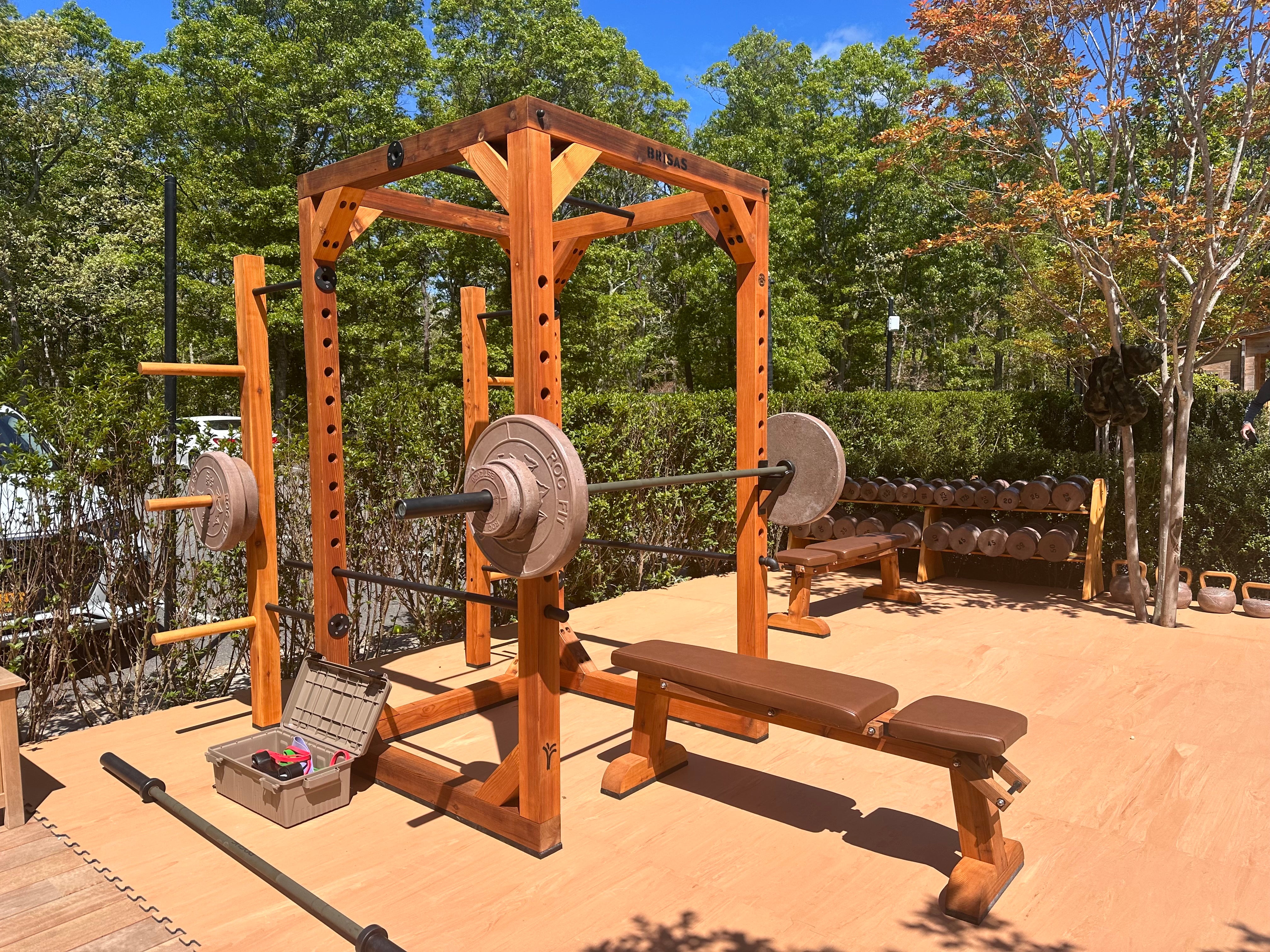 Wood Power Rack