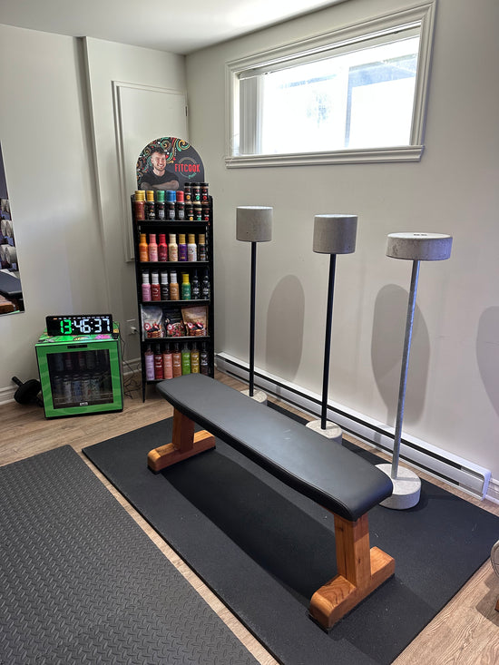 Wood Flat bench