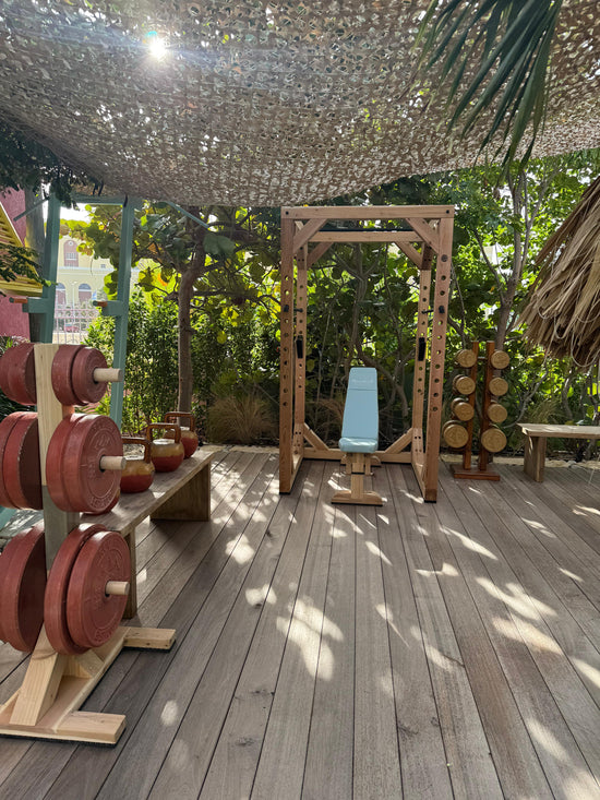 Wood Power Rack