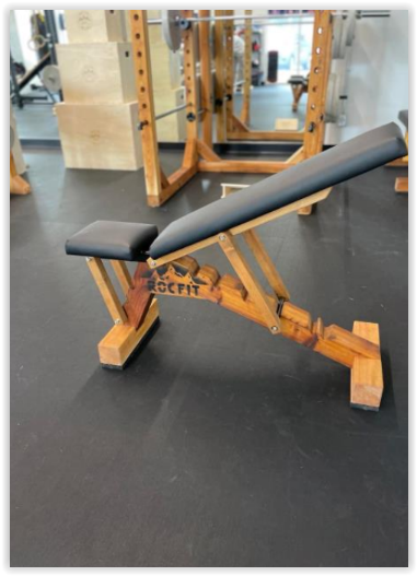 Wood Diy Incline Weight Bench Wooden Fitness Incline Bench DIY